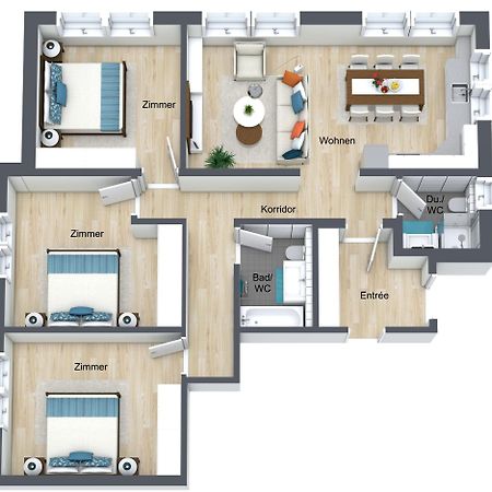 Ferienhaus Casa Luna Zermatt Bagian luar foto