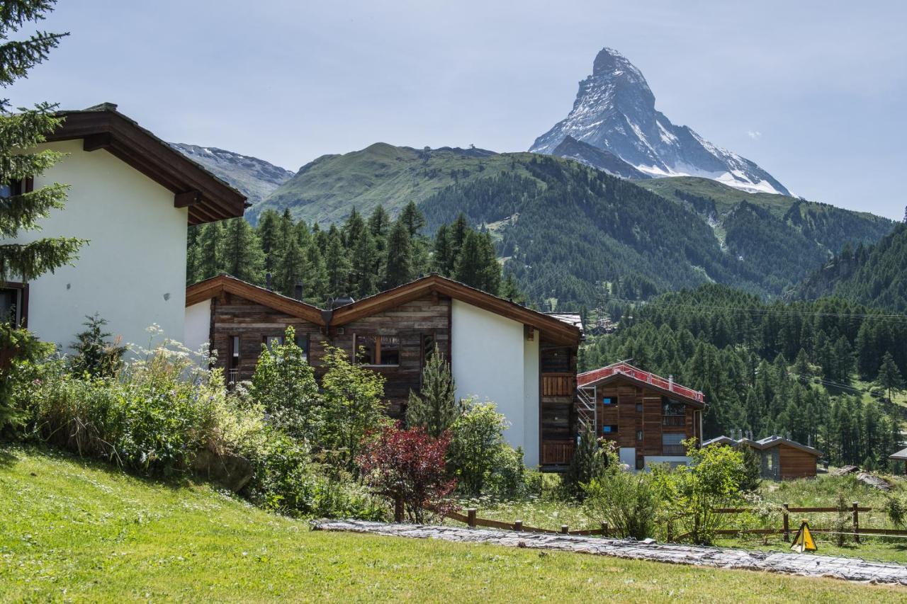 Ferienhaus Casa Luna Zermatt Bagian luar foto