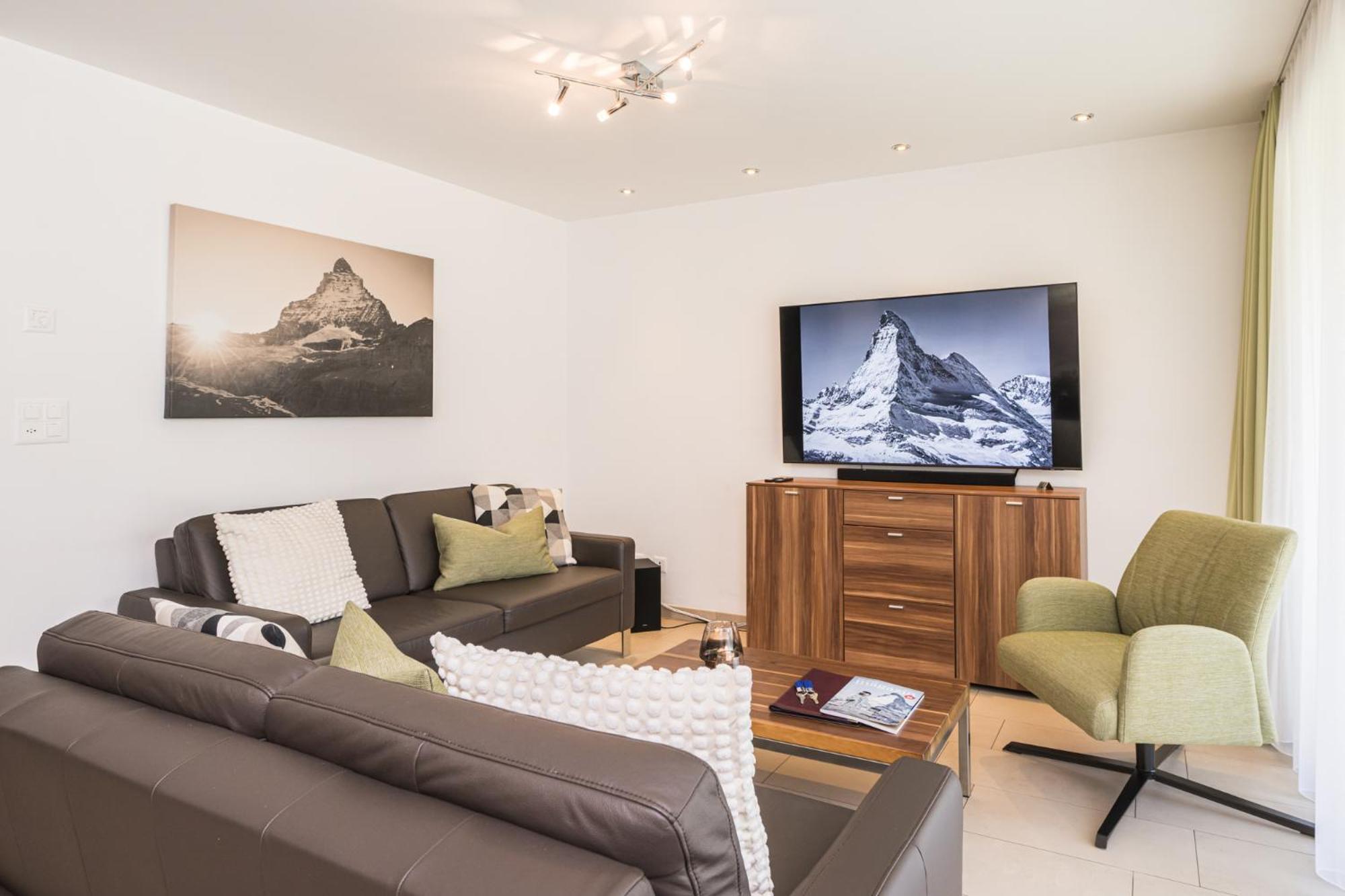 Ferienhaus Casa Luna Zermatt Bagian luar foto