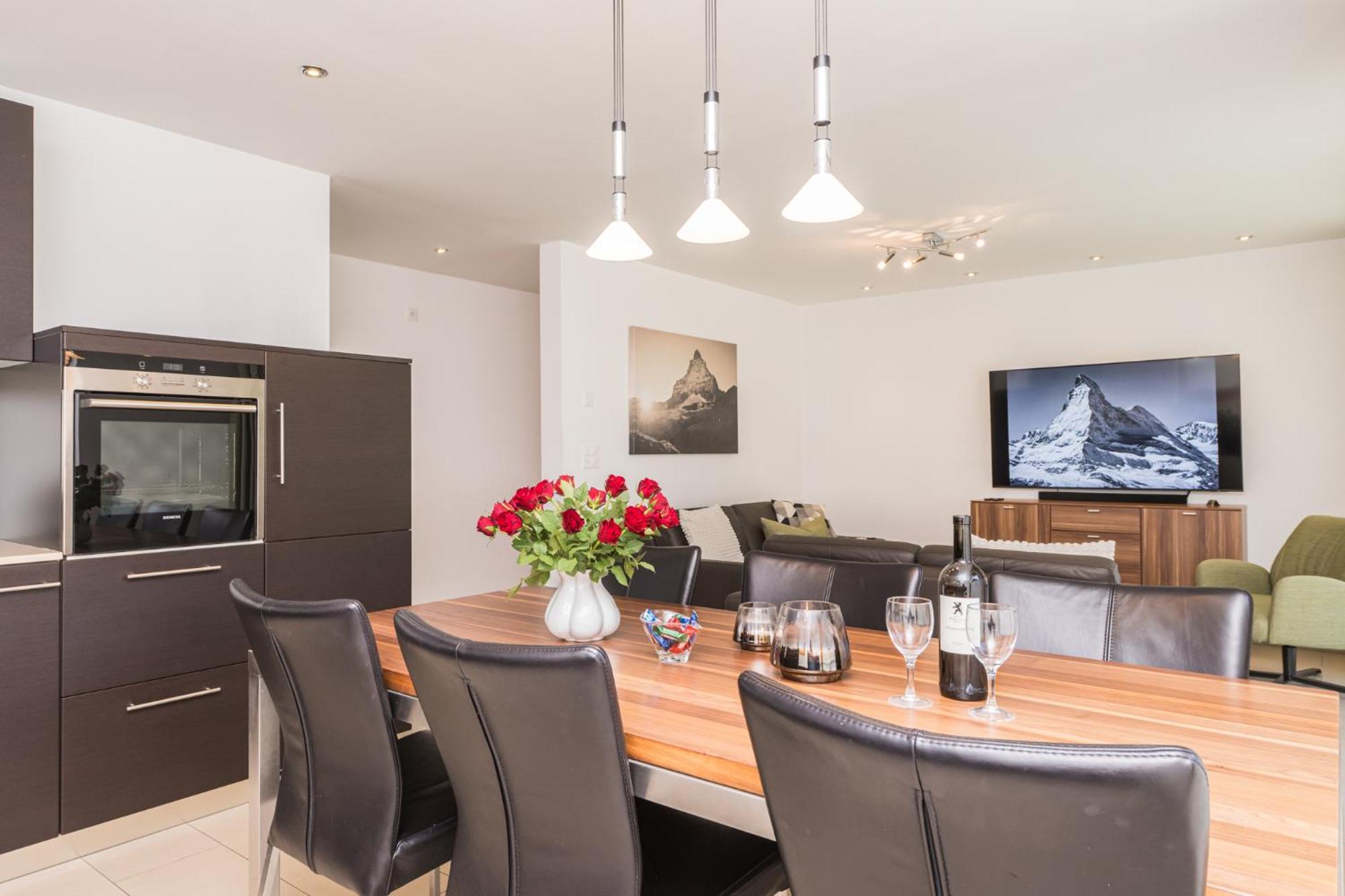 Ferienhaus Casa Luna Zermatt Bagian luar foto